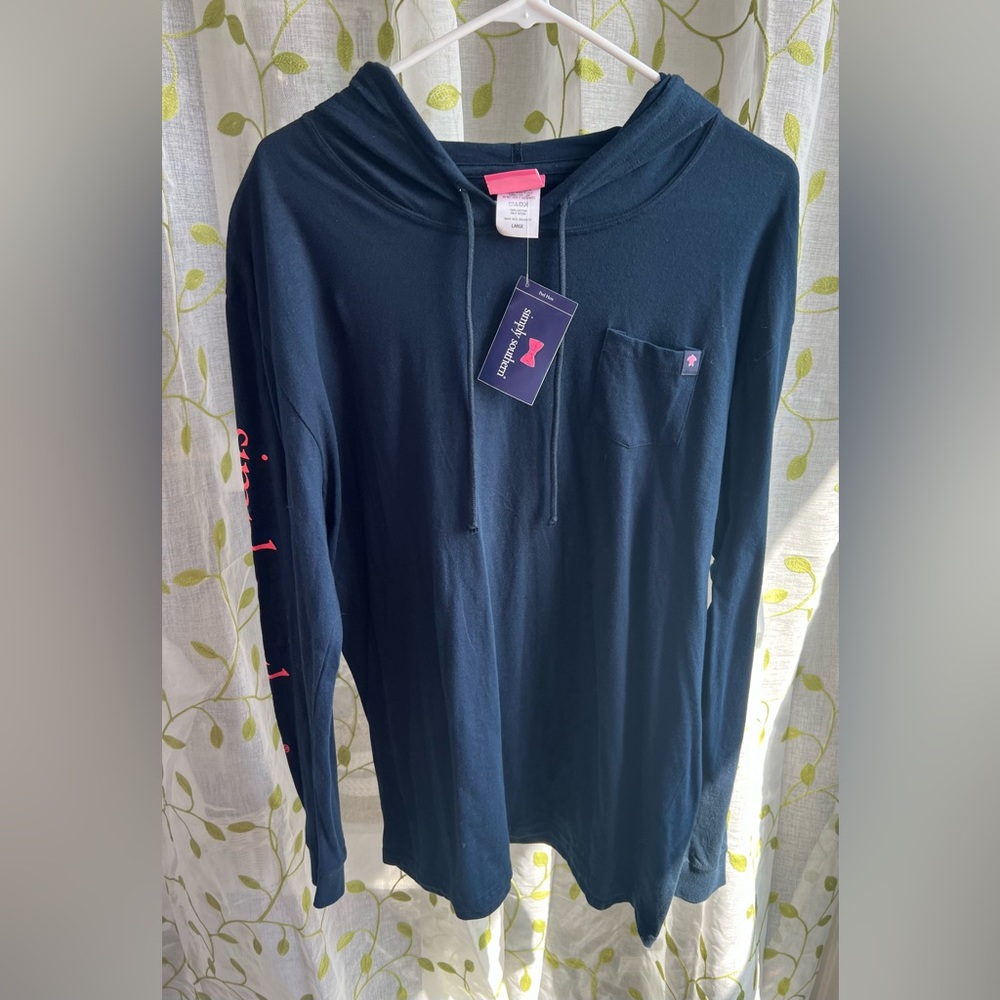 Navy Simply Southern Hoodie
